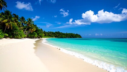 Fototapeta premium Tropical beach paradise