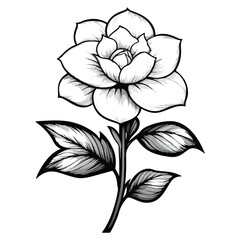 vector illustration of flower