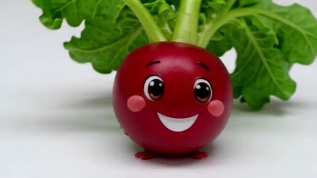 Lachendes Radieschen