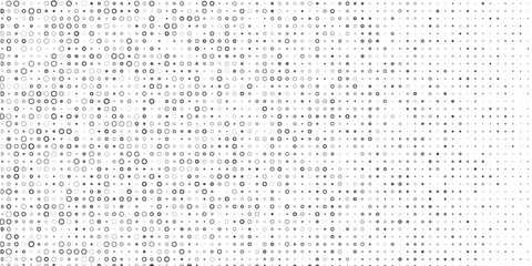 Abstrak white halftone with technology design. vector