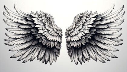 Obraz premium Detailed wings spread wide (4)