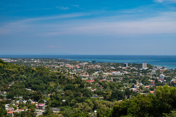 Obraz premium Dili aerial view, East Timor
