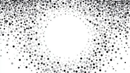 Obraz premium Abstract Geometric Shapes Pattern Grayscale Background