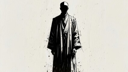 Avatar Aang - Spiritual Monk - Illustration