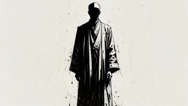 Avatar Aang - Spiritual Monk - Illustration