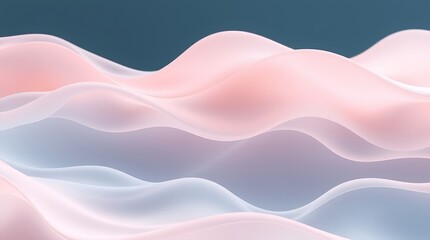 Abstract background with colorful wavy lines and shapes creating a dynamic flowing design