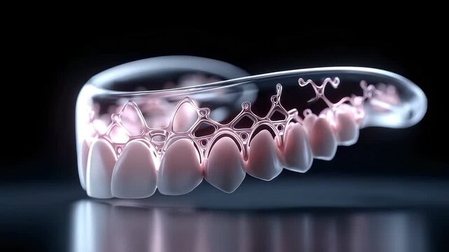 Transparent Braces Showcase Orthodontic Technology