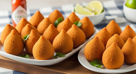 Coxinha (Brazilian chicken croquette)
