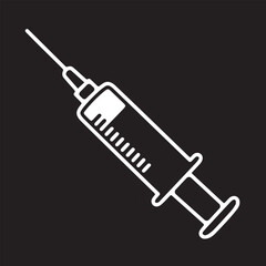 Syringe injecting medicine for treatment in hospital, representing healthcare and medical intervention, symbolizing hope and healing.