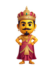 3D people vector emoticons, funny stickers