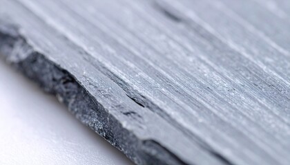 Cool Gray Slate Stone Texture Macro Photograph