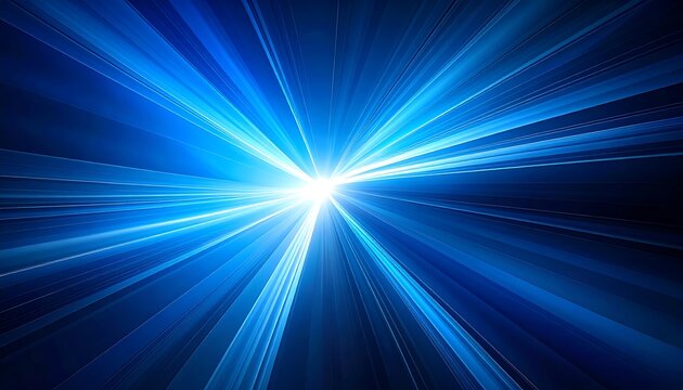 Abstract digital art radiating light - Powered by Adobe