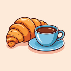 Croissants and Coffee: A Delicious Breakfast Duo