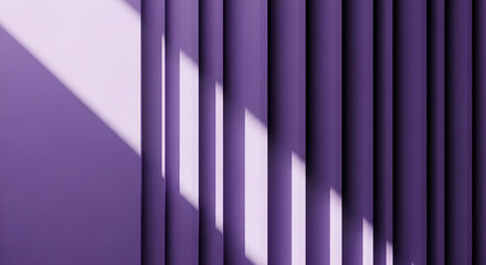 Abstract Purple Vertical Lines with Light and Shadow - Modern Design Element