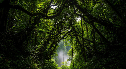 Fototapeta premium forest in the morning