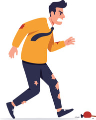 Fototapeta premium image_Cartoon_man_beaten_a_seed171104_1756294793736_1