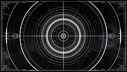 Intricate, digital,  target design