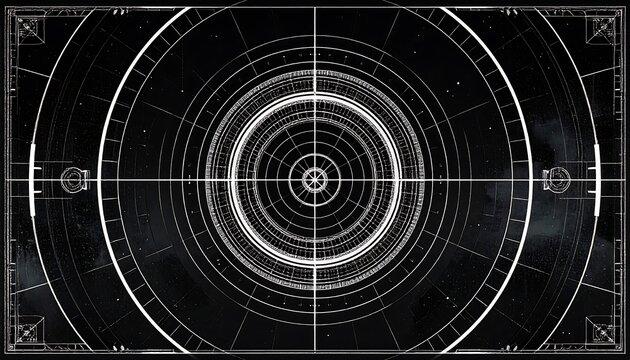 Intricate, digital,  target design