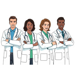 Fototapeta premium team of doctors