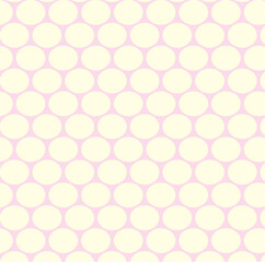 seamless geometric pattern with simple honeycomb decoration 