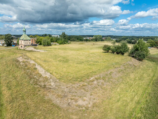 Aerial View Johannisborgs Norrkping Sweden