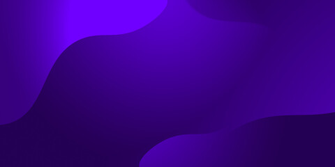 Abstract illustration background of curved waves in a purple gradient.