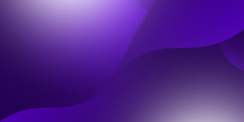 Abstract illustration background of curved waves in a purple gradient.