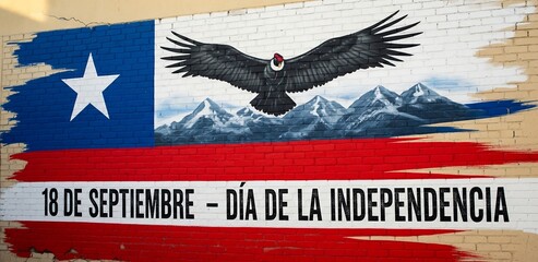 Chilean Independence Day Mural.