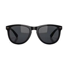 Fototapeta premium Stylish black sunglasses providing ultimate sun protection, perfect for vacations, outdoor adventures, and everyday wear, showcasing modern design and timeless elegance for fashion-forward individuals