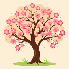 Fototapeta premium tree illustration