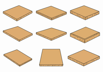 Dart set with transparent background