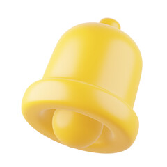 Notification 3D Icon, 3D rendering