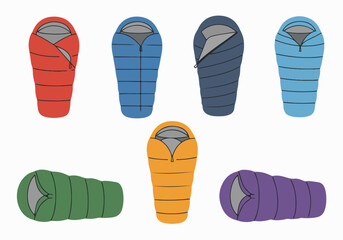 Jars with food preserves, sauces, jams with transparent background