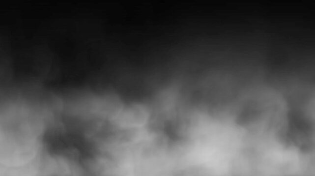 alpha Particle white smoke flowing