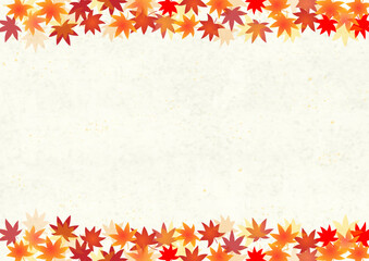 Obraz premium 紅葉の和風な背景