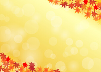 紅葉の和風な背景