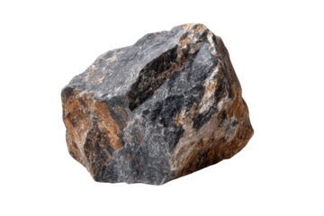 Close-up of a rough, natural stone