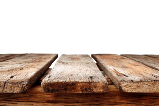 Wooden planks, rustic table top