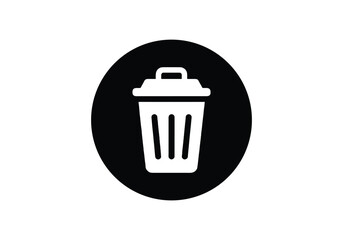 white delete button icon vector on png file transparent background