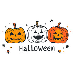 halloween, font, festival, vector, transparent background, cover, text, design, celebration, symbol, art, icon, style, october