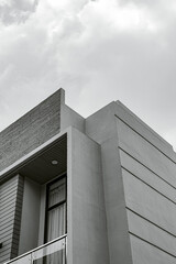 Modern Architecture: Grey Concrete Building Design