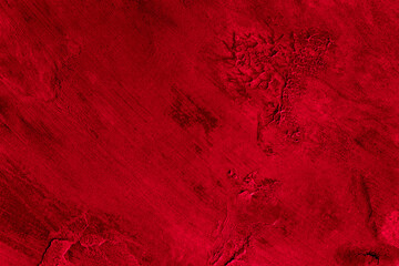 Fototapeta premium Old wall texture cement black red background abstract dark color design are light with white gradient background.