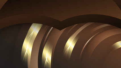 Brown gold background