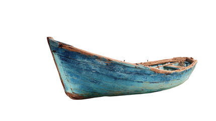 Old wooden fishing boat