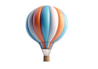 Obraz premium Colorful hot air balloon illustration