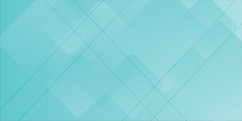 Obraz premium Abstract Geometric Shapes with Light Blue Tones and Overlapping Designs eps10