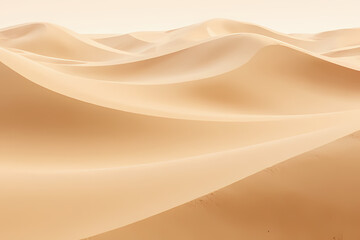 Abstract background with wavy sand dune texture.