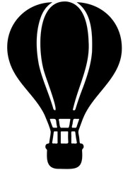 Obraz premium hot air balloon vector illustration