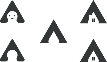 a logo design template vector file