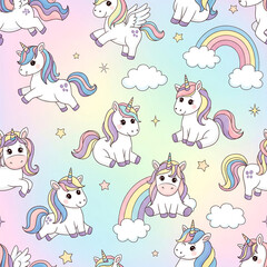 Obraz premium seamless pattern with animals